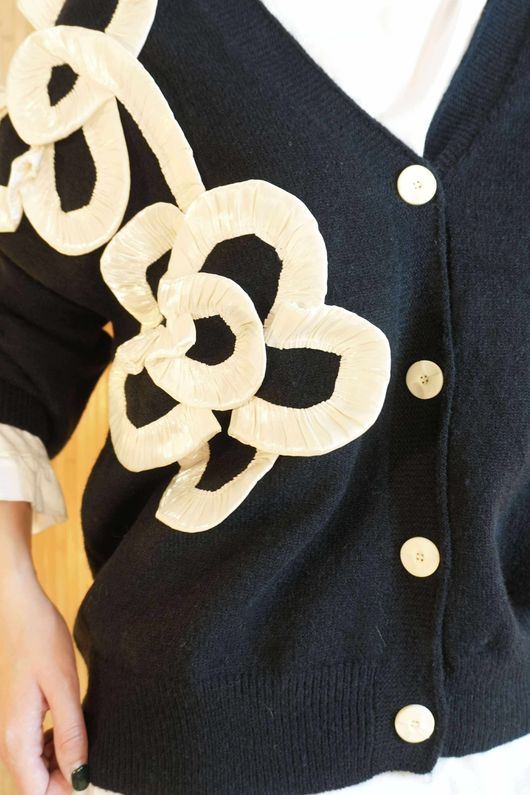 Nonna Cardigan Black /6=